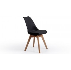 Silla comedor Modelo Bistro Negro