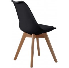 Silla comedor Modelo Bistro Negro