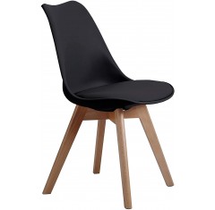 Silla comedor Modelo Bistro Negro