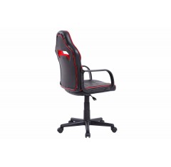 Sillón Giratorio XTR Junior Negro y Rojo