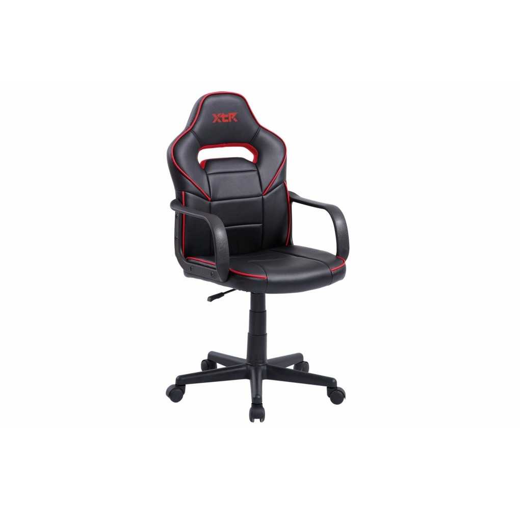 Sillón Giratorio XTR Junior Negro y Rojo