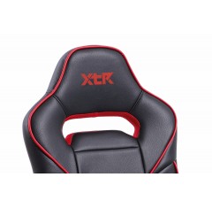 Sillón Giratorio XTR Junior Negro y Rojo