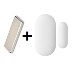 Sensor Detector de Apertura para Ventanas Correderas para Alarma THI-1, Anti-Inhibición 868Mh