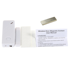 Sensor Detector de Apertura para Ventanas Correderas para Alarma THI-1, Anti-Inhibición 868Mh